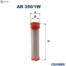 SECONDARY AIR FILTER AR 350/1W