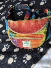 Rainbow Tie Dye Hemp & Cotton