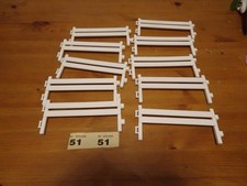 schleich white fence bundle x 10