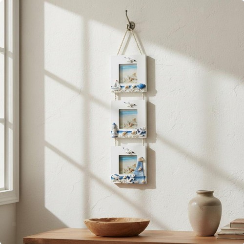 Triple hanging photo frame - triple,