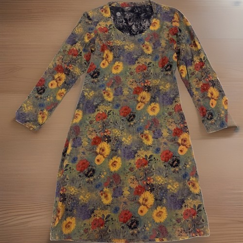 Boho vintage retro floral cord - vintage,