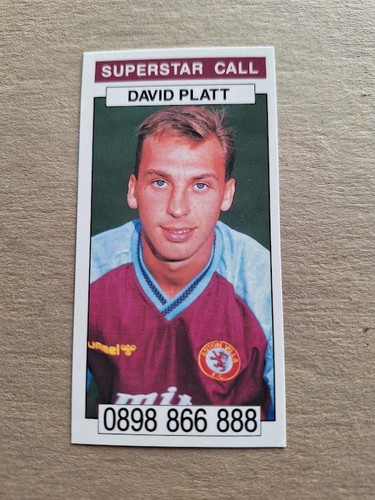 David platt aston villa legend - platt,