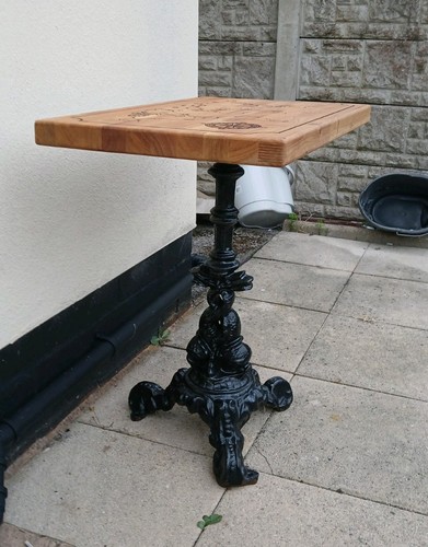 Cast iron pub table base - iron, with