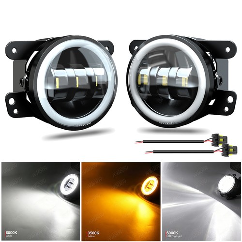 Led round fog lights - led,