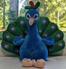 Peacock Plush Stuffed Animal