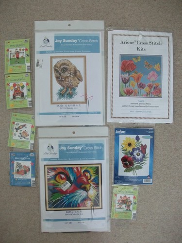 Cross stitch bundle - cross, 9