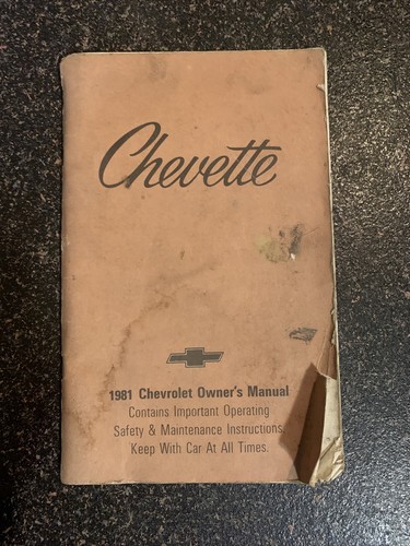 1981 chevrolet chevette - 1981, owners