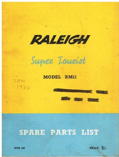 Raleigh super tourist model - raleigh,