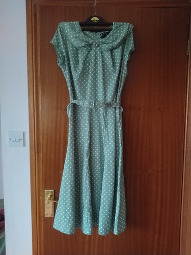 Ladies tea dress hell - dress, bunny