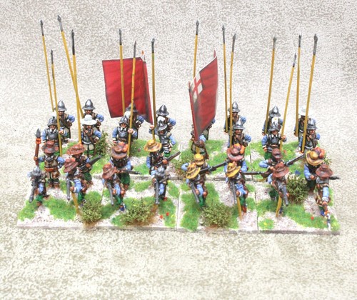 25mm ecw metal pike - and, shotte