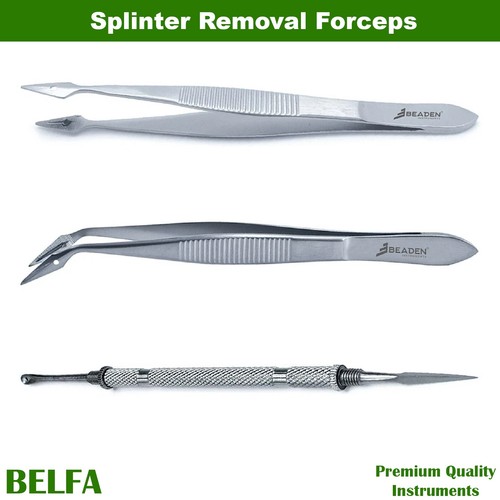 Lancet splinter removal - splinter,