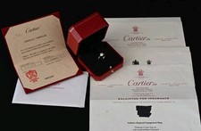 Cartier Ring 1.02ct VS1 Diamond Solitaire Platinum Engagement UK Selfridges Gift