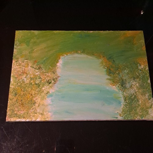 Abstract oil paintings - oil,