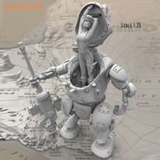 Resin figure model garage kit