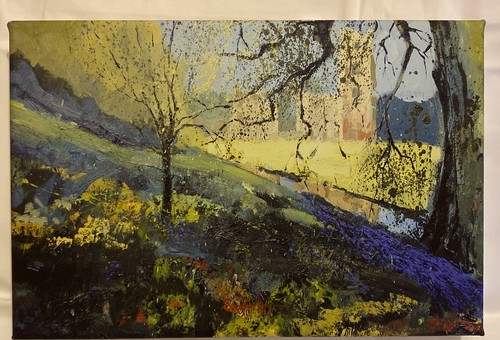 Fountains abbey canvas print - abbey,