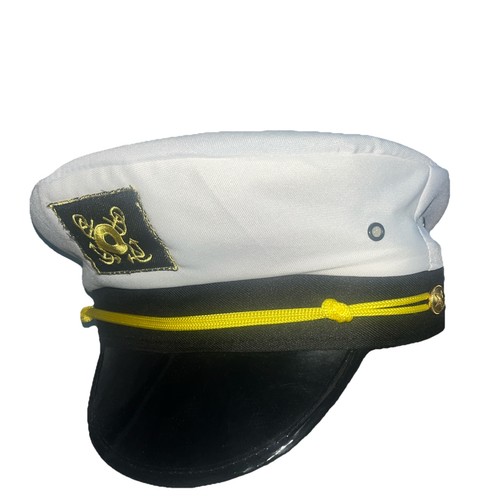 Captain hat white with - captain’s, hat: