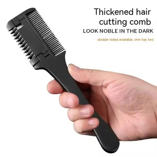 Hair cutting comb razor - cutting, comb,