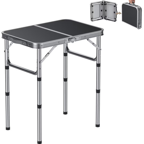 Folding camping table height - folding,