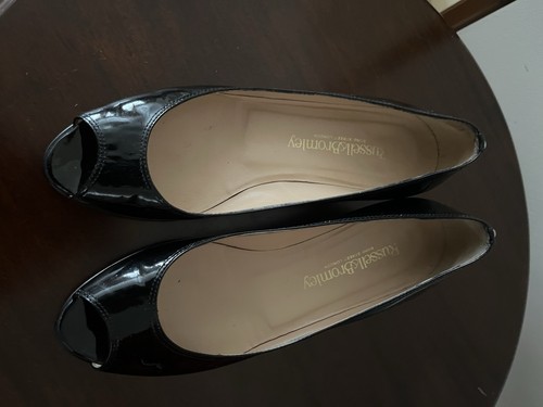 Ladies black patent leather - ladies,