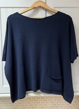 Jumper Navy Oversized Slouch