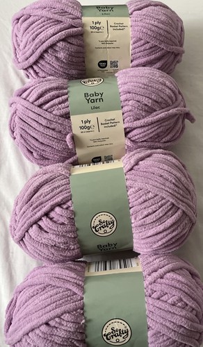 400g crafty lilac chenille - 400g,
