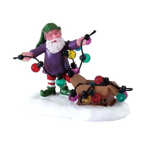 Lemax figurine untangling - lemax,