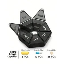 NEW Weekly Daily Pill Box