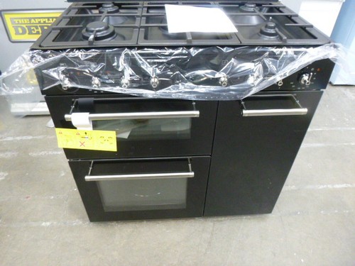 Smeg range cooker black - smeg,