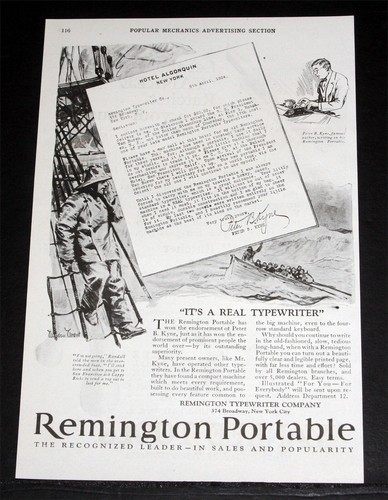 1924 old magazine print - magazine, ad
