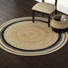 Rug Round Natural Jute Carpet