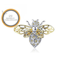 Bee Charm For Bracelet, Animal