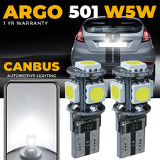 For Ford Fiesta MK7 Smd Xenon 2008-2017 Super White Led Number Plate Light Bulbs