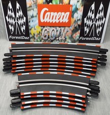Carrera Go Single Lane Track Bundle Long Banked Curve x5 Short x4 1:43  PreLoved