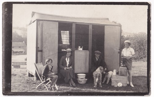 Vintage 1920s camping - ​vintage,
