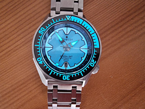 Revelot admiral gmt automatic - gmt,