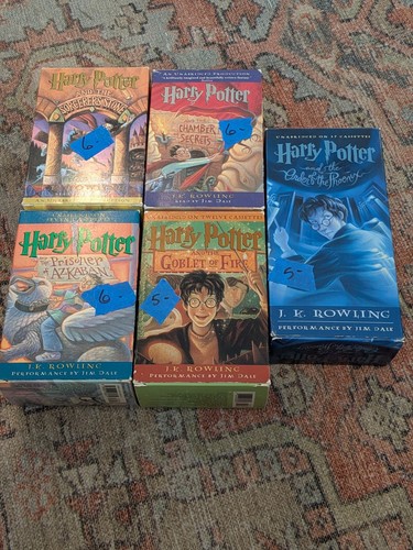 Harry potter audio books - potter,