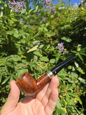 Big Ben Chubby Billiard Phantom Tan 410 9mm Smoking Pipe, BRAND NEW.