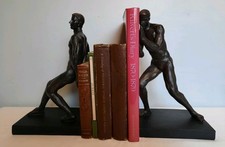 Bronze Resin Naked Strong Men