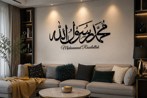 Muhammad rasul allah wall art - wall,