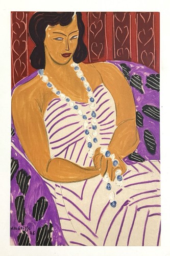 Henri matisse 1954 woman white - 1954,