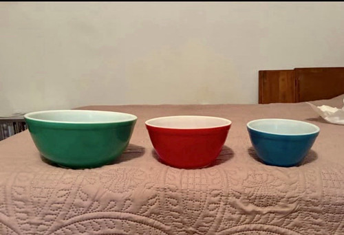 Piece pyrex mixing bowl set - pyrex,