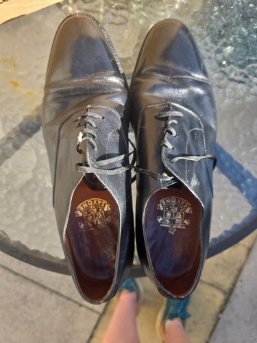 Vintage saxon black - black, leather