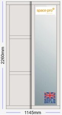 Spacepro 2 Door Shaker Dove