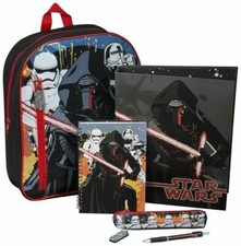 Brand New Children's Boys Girls Disney Star Wars Filled Back Pack Bag School