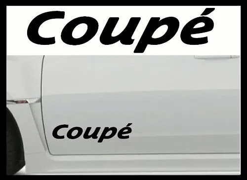 Coupe large vinyl car - 2,