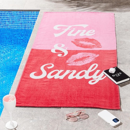 Fine sandy cotton - cotton, beach