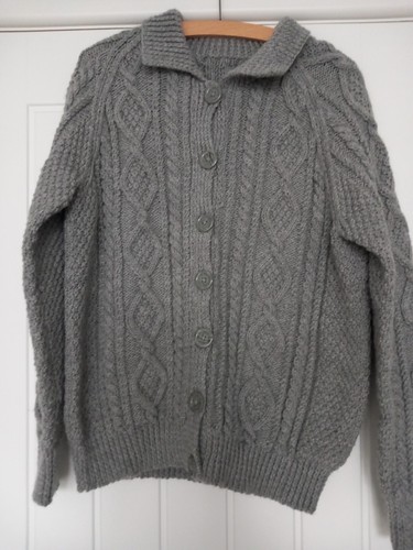 Women grey handknitted - women's,
