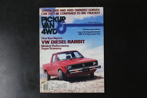 Pickup van 4wd - van, magazine
