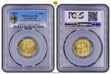 1853 VICTORIA SHIELD GOLD