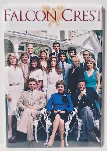 Falcon crest magnet - falcon, 2"x3"